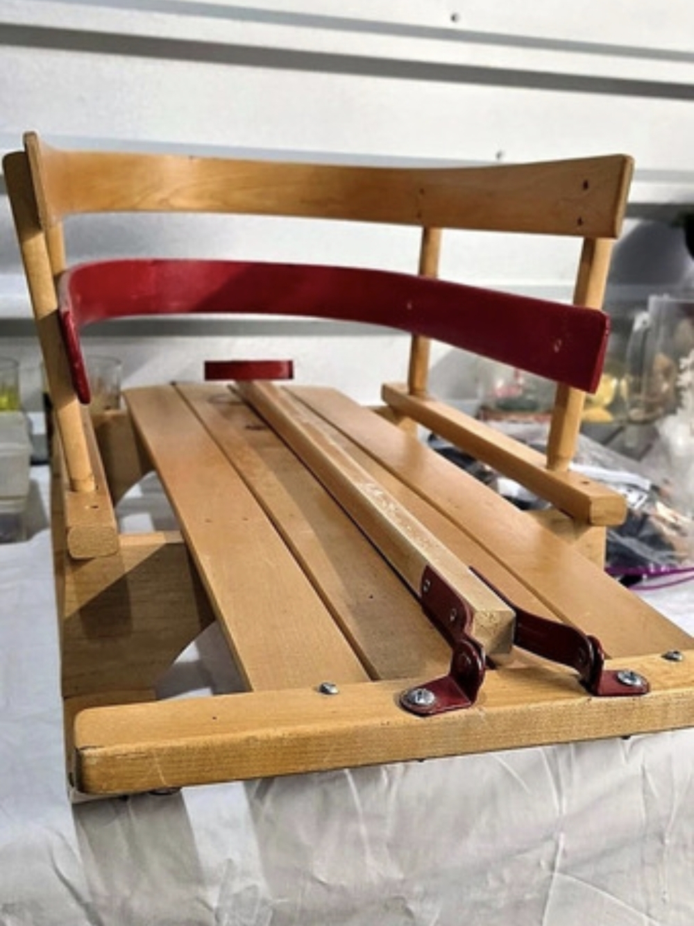 Wooden Sleigh From Canada